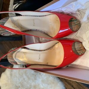 Mandred Patent Christian Louboutin Heels